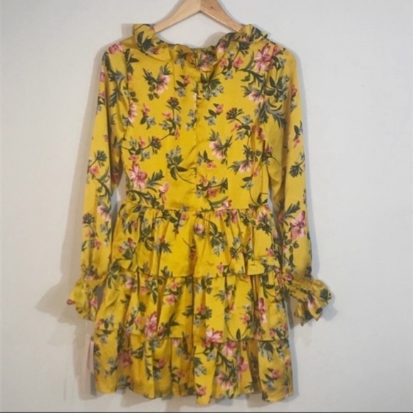 AVEC LES FILLES Floral Ruffled Dress - Picture 7 of 16